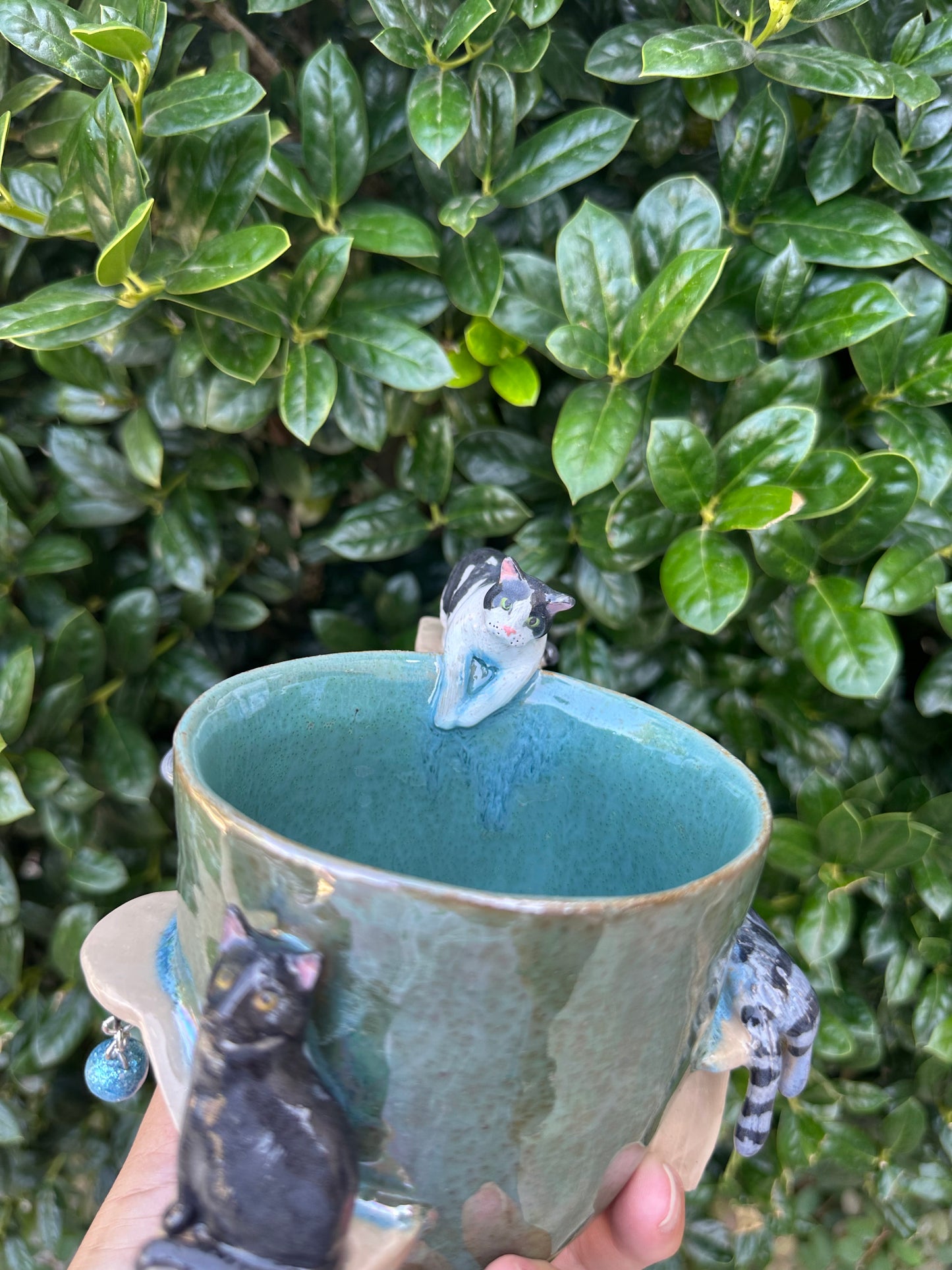 Cat mug (3-4 cats total) pre-order