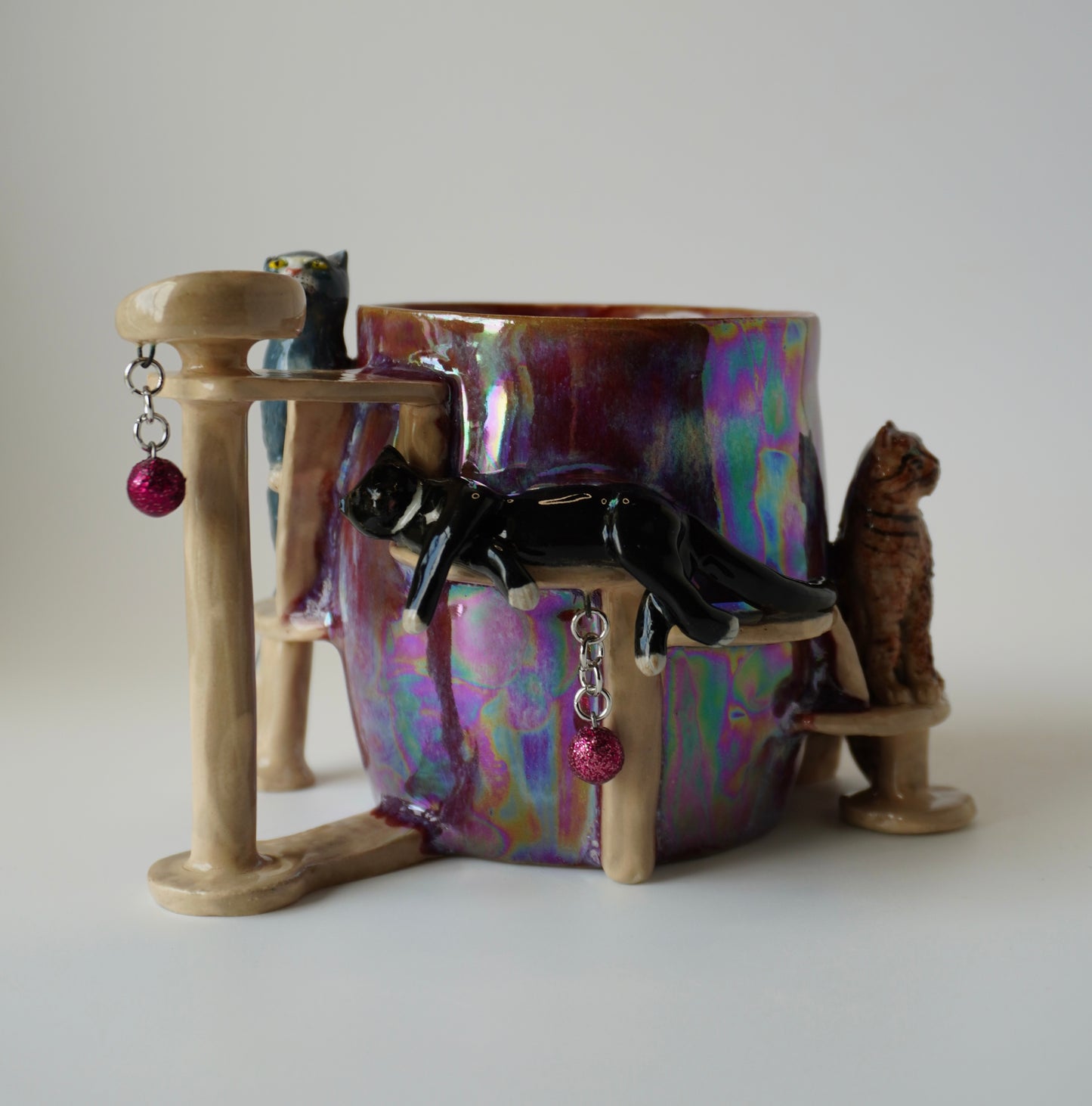 Cat mug (3-4 cats total) pre-order