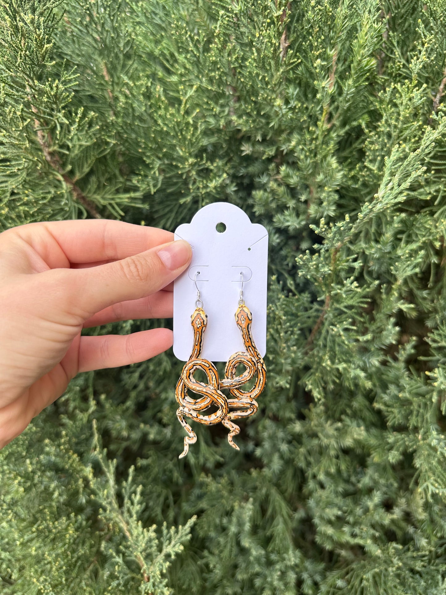 Octopus and reptile earring pre-order