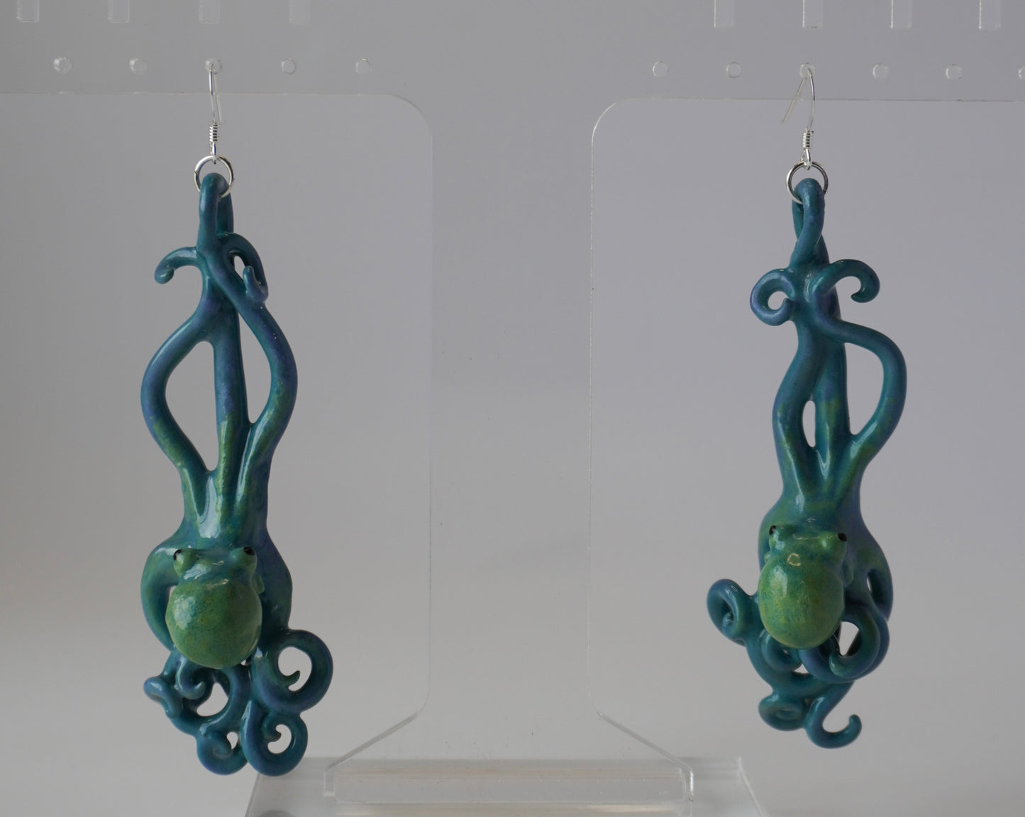 Octopus and reptile earring pre-order