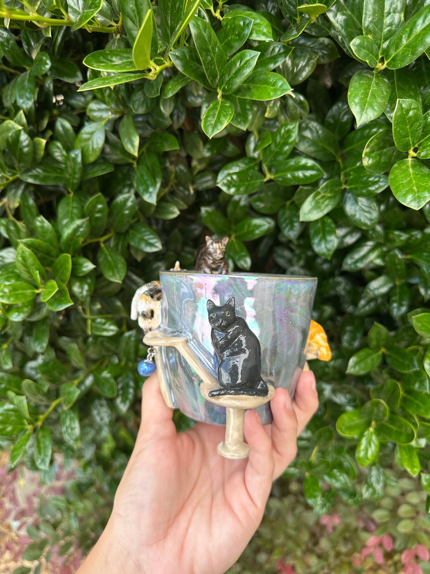 Cat mug (3-4 cats total) pre-order
