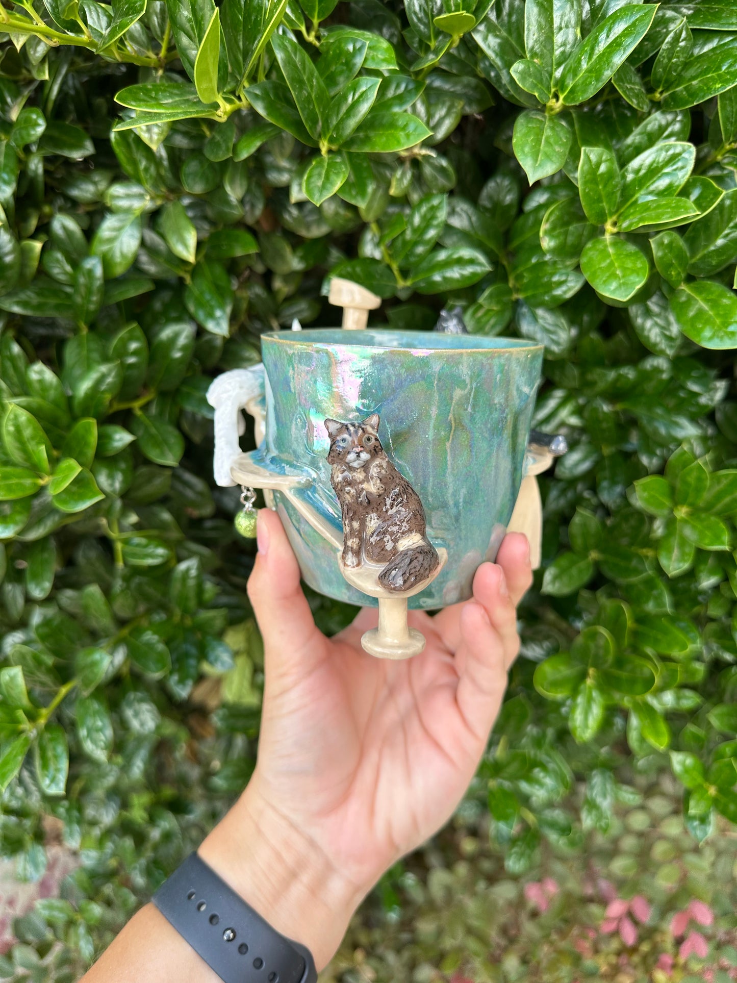 Cat mug (3-4 cats total) pre-order
