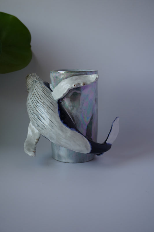 Humpback Whale Vase