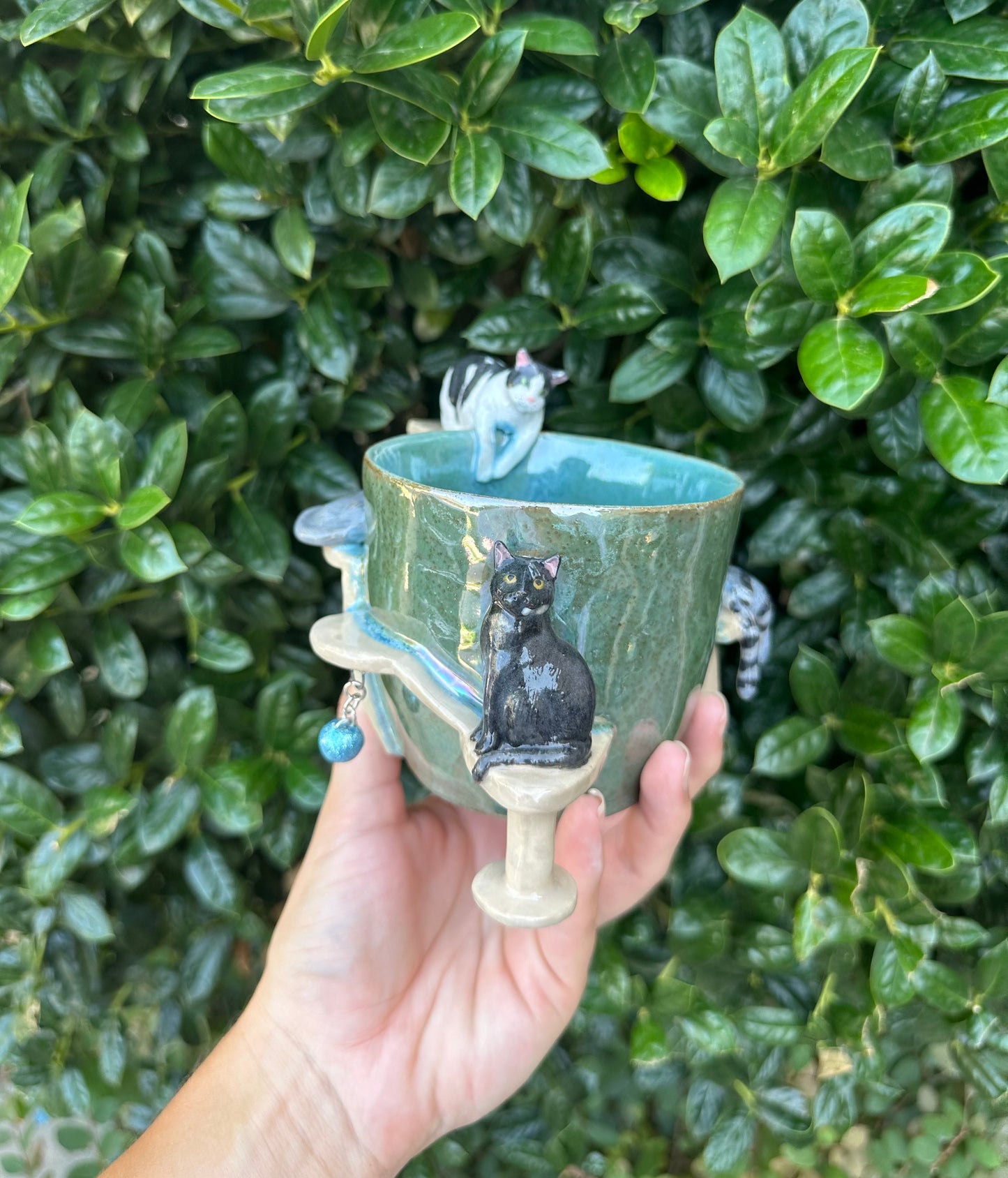 Cat mug (3-4 cats total) pre-order