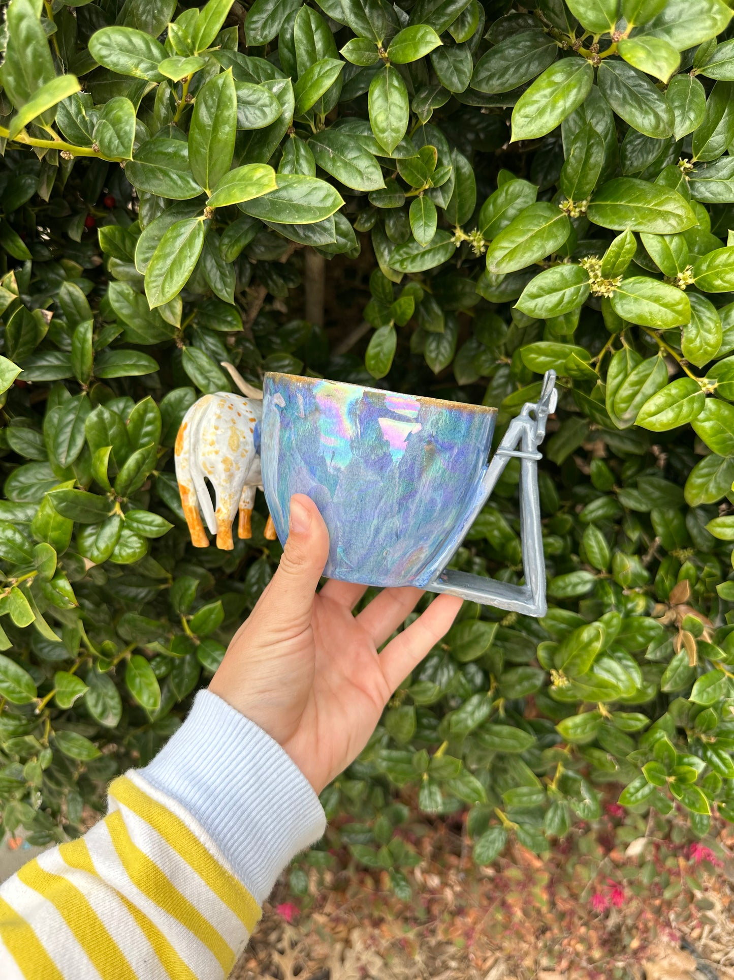 Longhorn/horse mug pre-order