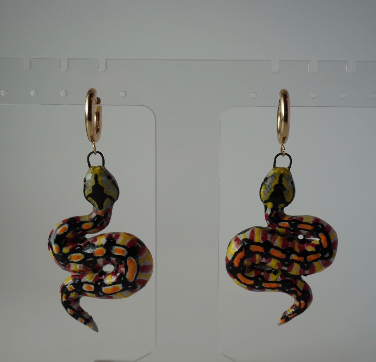 Octopus and reptile earring pre-order